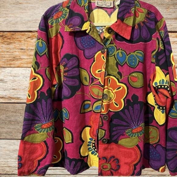 Vintage/Retro Style BoHo Blazer/Jacket in Amazing Condition for Plus-Size Women - Picture 1 of 7